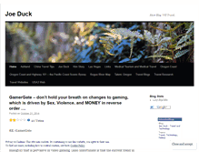 Tablet Screenshot of joeduck.com